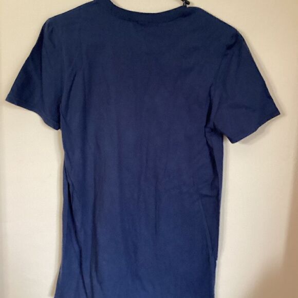 IF YOU DON’T LIKE GUNS THEN YOU PROBABLY WON’T LIKE ME Size Small t-shirt Blue - Picture 4 of 4